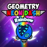 Geometry Neon Dash Rainbow img